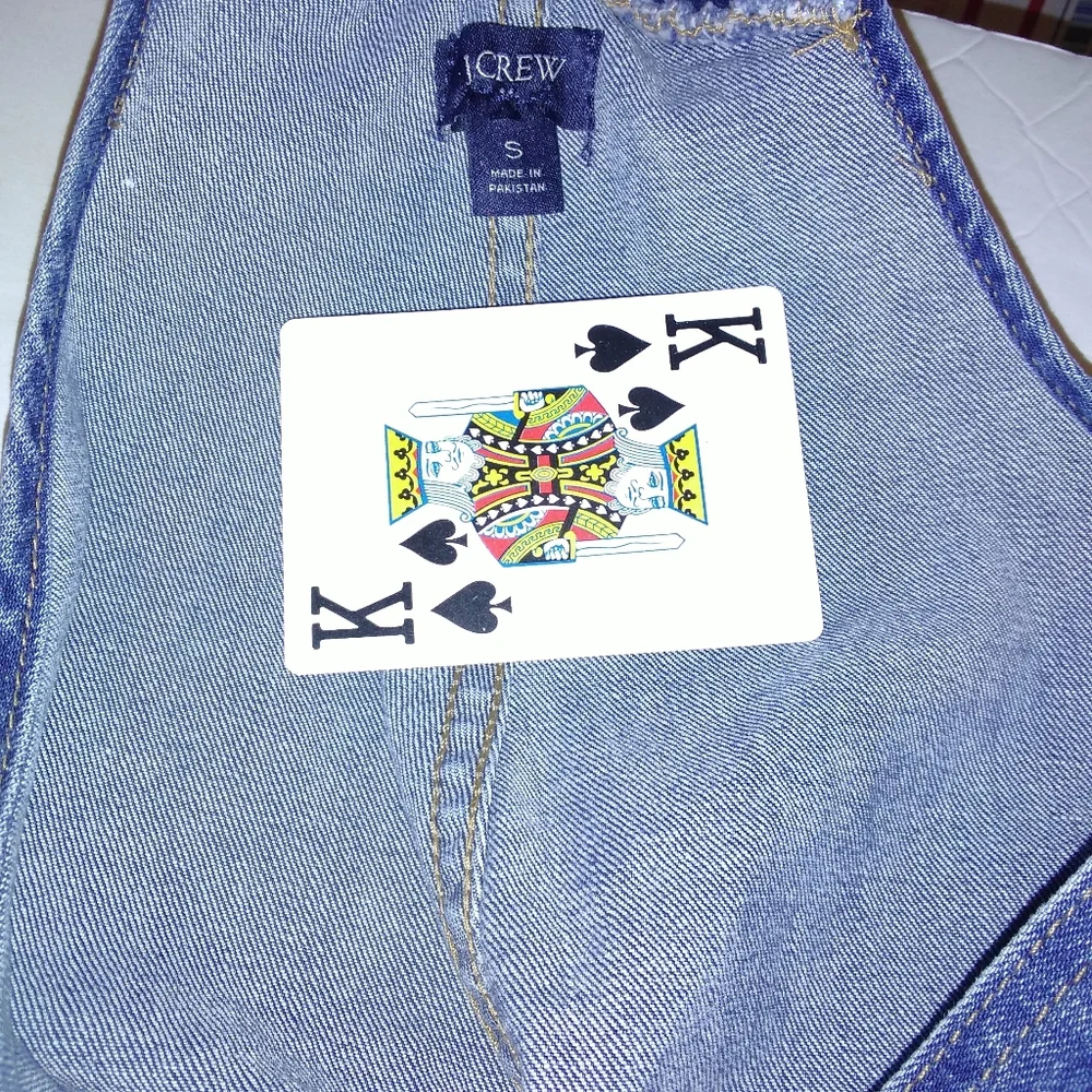 J. Crew Dark Blue Denim Women's Overalls